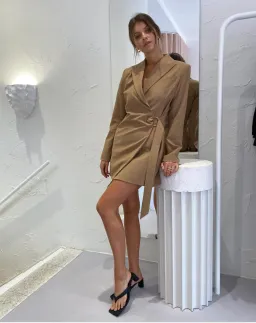 Valentina Dress Cinnamon for rent on The Volte - image 3