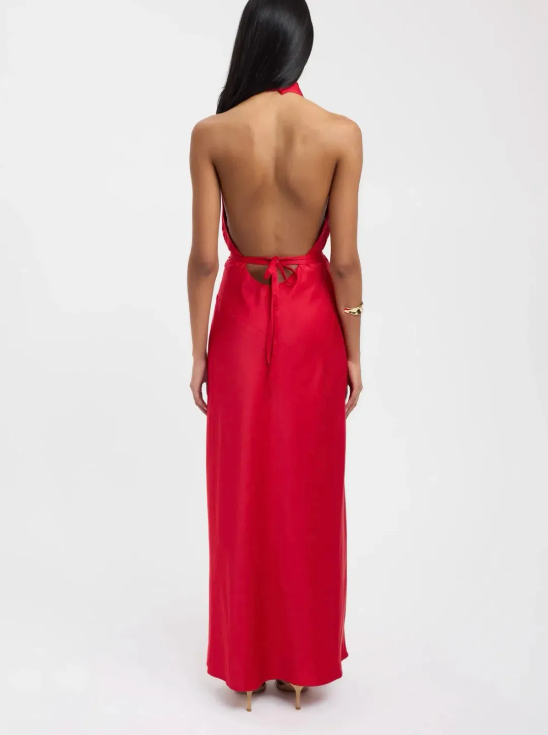 Kookai Palermo halter maxi dress for rent on The Volte - main image