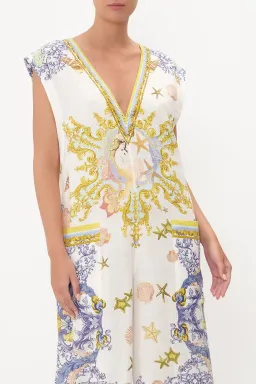 V Neck Jumpsuit Star Of The Sea for rent on The Volte - image 5