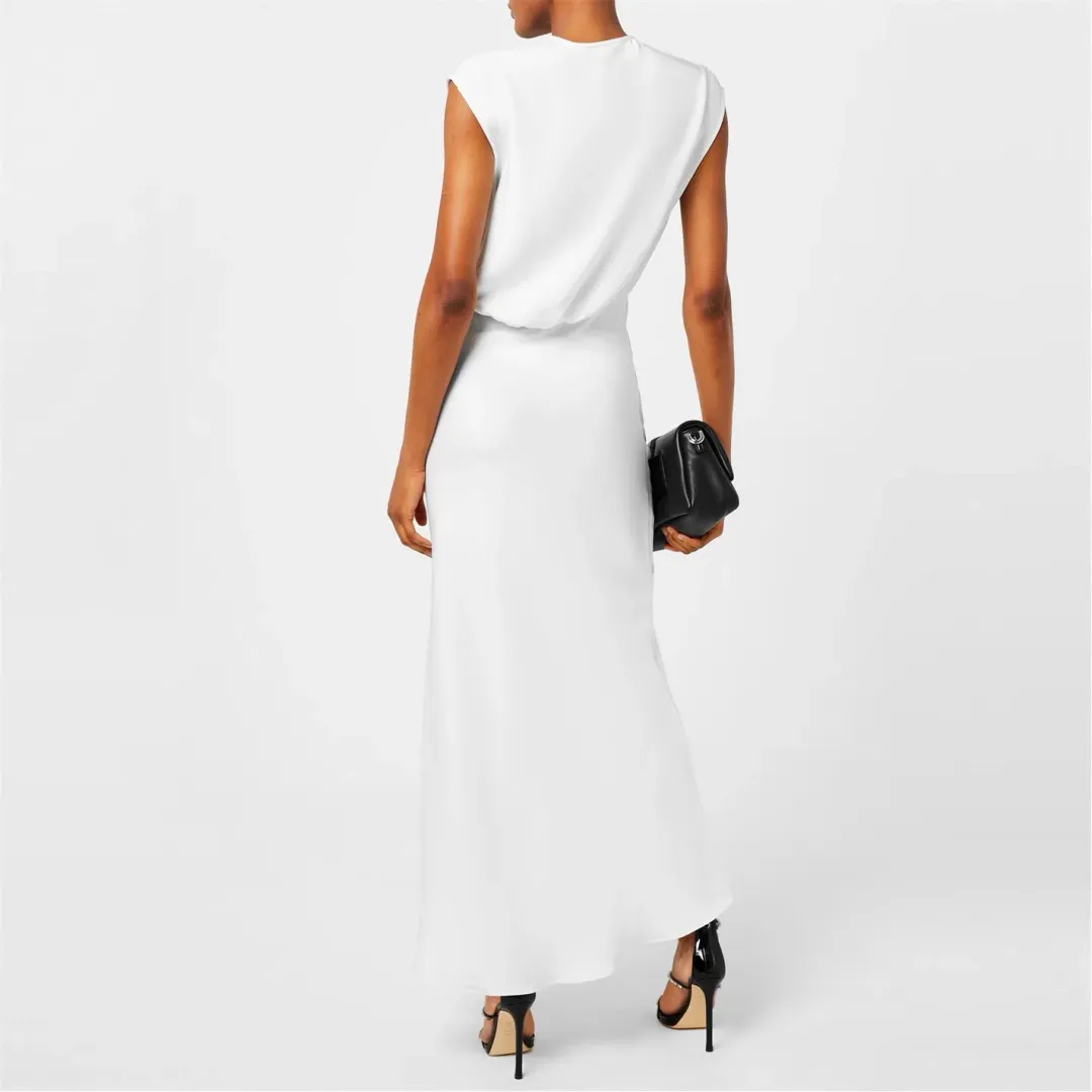 Triquetra Muscle Tank dress white for rent on The Volte - main image