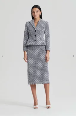 Embroided Floral Chanel Set for rent on The Volte - image 1