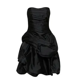 Aje Daybreak Strapless Mini Dress Black Size AU 12 for rent on The Volte - image 5