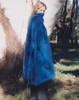 Brushed Mohair Cardigan Blue for rent on The Volte - image 1