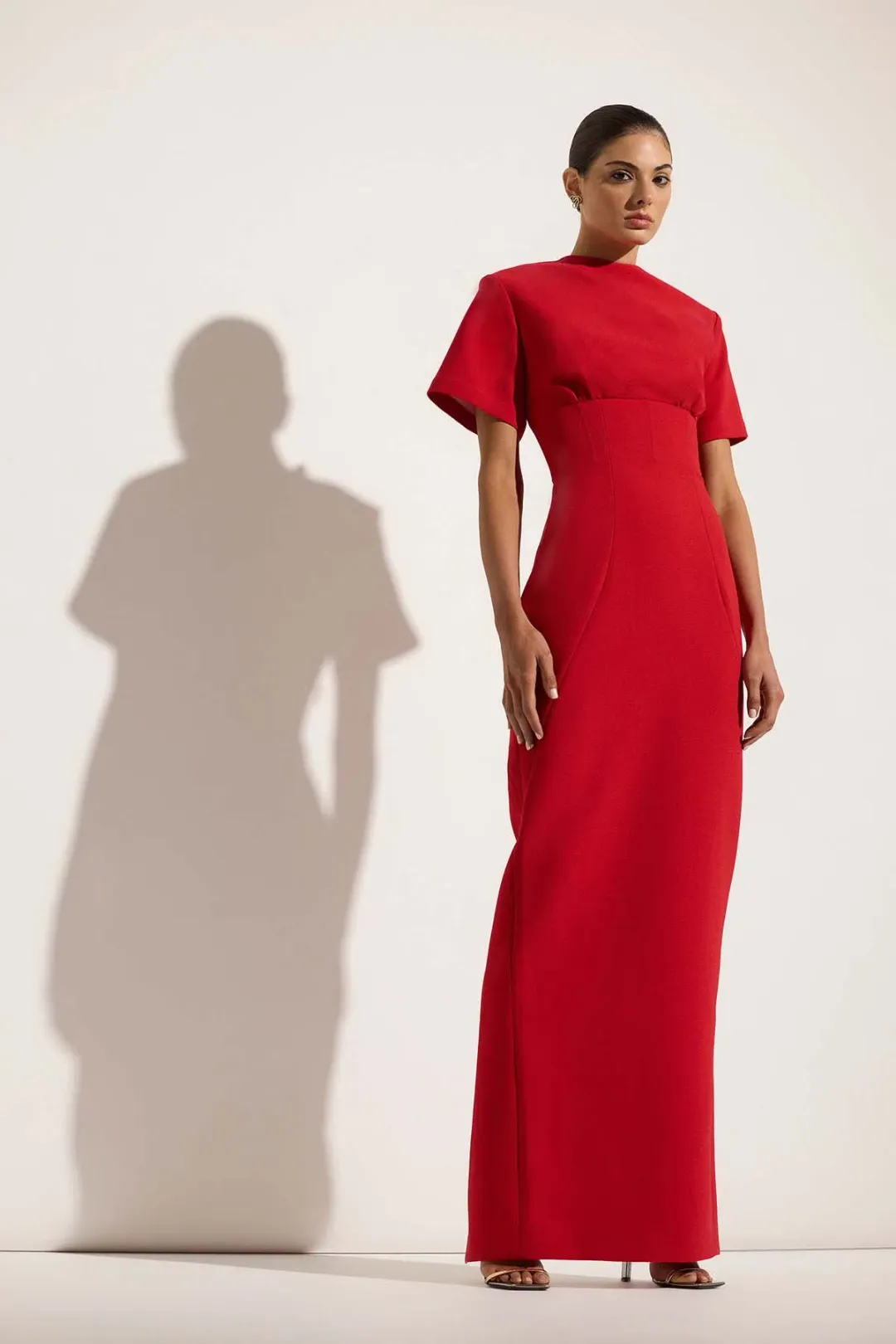 Dover Gown Red for rent on The Volte - main image