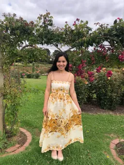 Zimmermann Aliane Scallop Midi Dress Amber Floral Size 8 for rent on The Volte - image 4