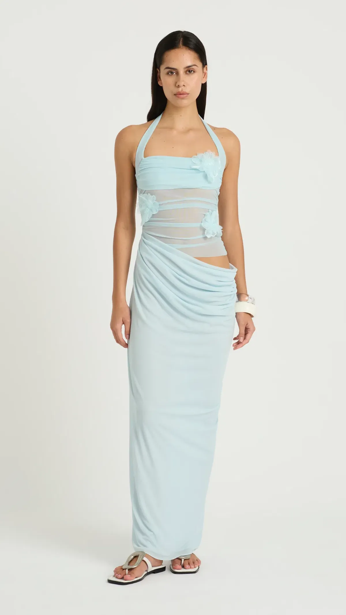 Benni Florence Maxi Dress in Fresh Mint size 8 for rent on The Volte - main image