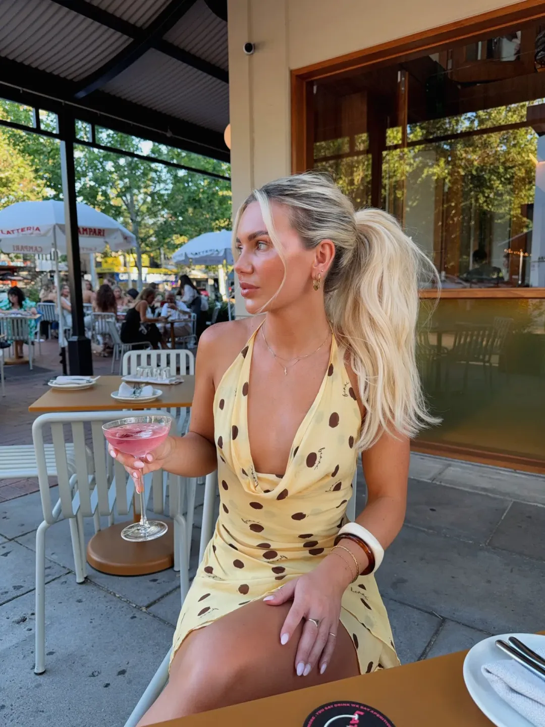 Benni Harlow Halter Dress for rent on The Volte - main image