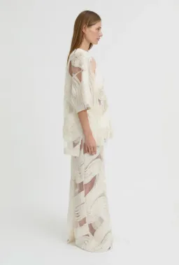 Blanca Delmare Top and Skirt Set Size S (6-10) for rent on The Volte - image 3