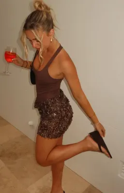 Benni Ariel Mini Dress size 10 for rent on The Volte - image 6