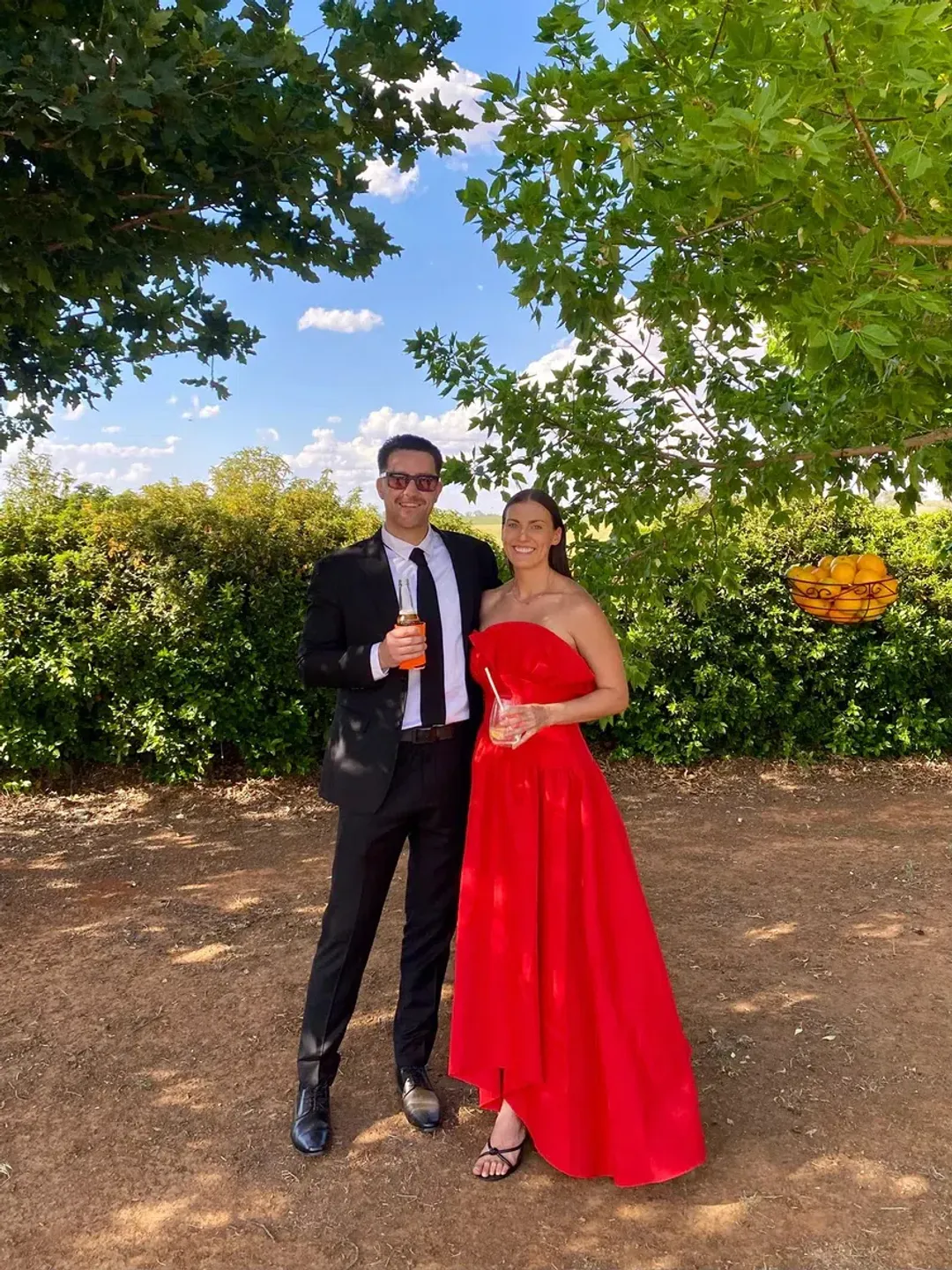 ELLIATT LAUREL SLEEVELESS MAXI DRESS IN RED SIZE 10 for rent on The Volte - main image