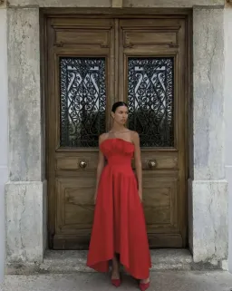 ELLIATT LAUREL SLEEVELESS MAXI DRESS IN RED SIZE 10 for rent on The Volte - image 12