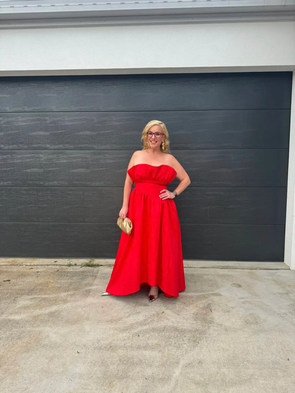 Elliatt Laurel Sleeveless Maxi Dress in Red XL/AU14 for rent on The Volte - main image