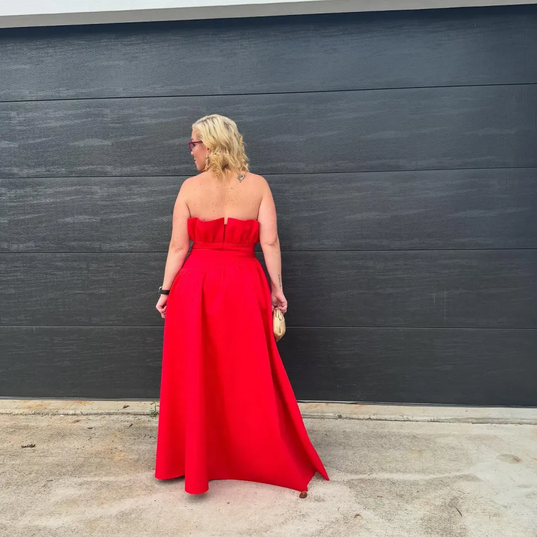 Elliatt Laurel Sleeveless Maxi Dress in Red XL/AU14 for rent on The Volte - main image