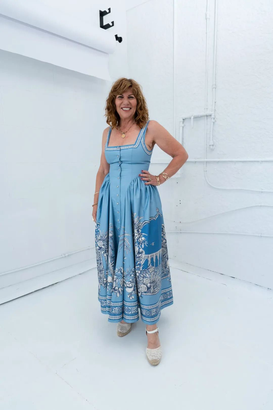 Alemais Villa Romantica Midi Dress- 12 for rent on The Volte - main image