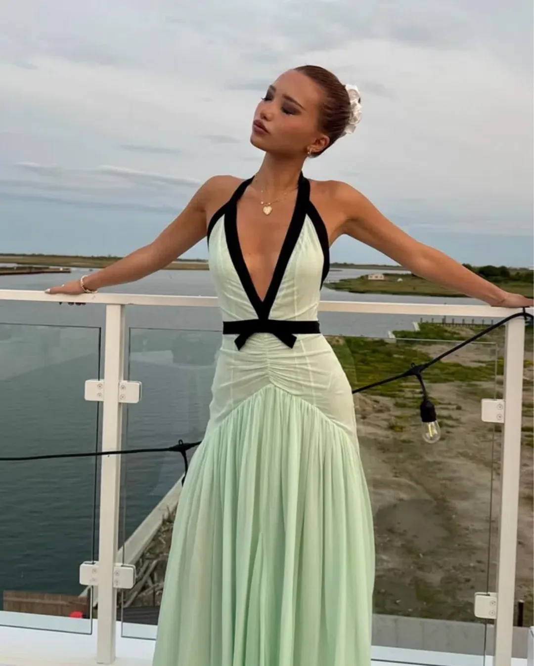 Helsa The Siren Dress Size XS / AU 6 for rent on The Volte - main image