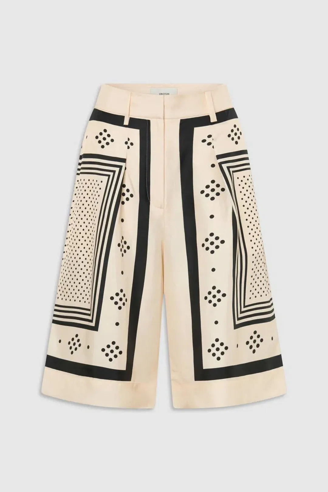 SPOT SCARF PRINT CULOTT for rent on The Volte - main image