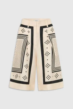 SPOT SCARF PRINT CULOTT for rent on The Volte - image 1