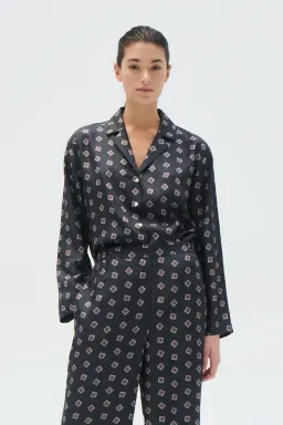 FOULARD LS PRINT CAMP SHIRT for rent on The Volte - image 2