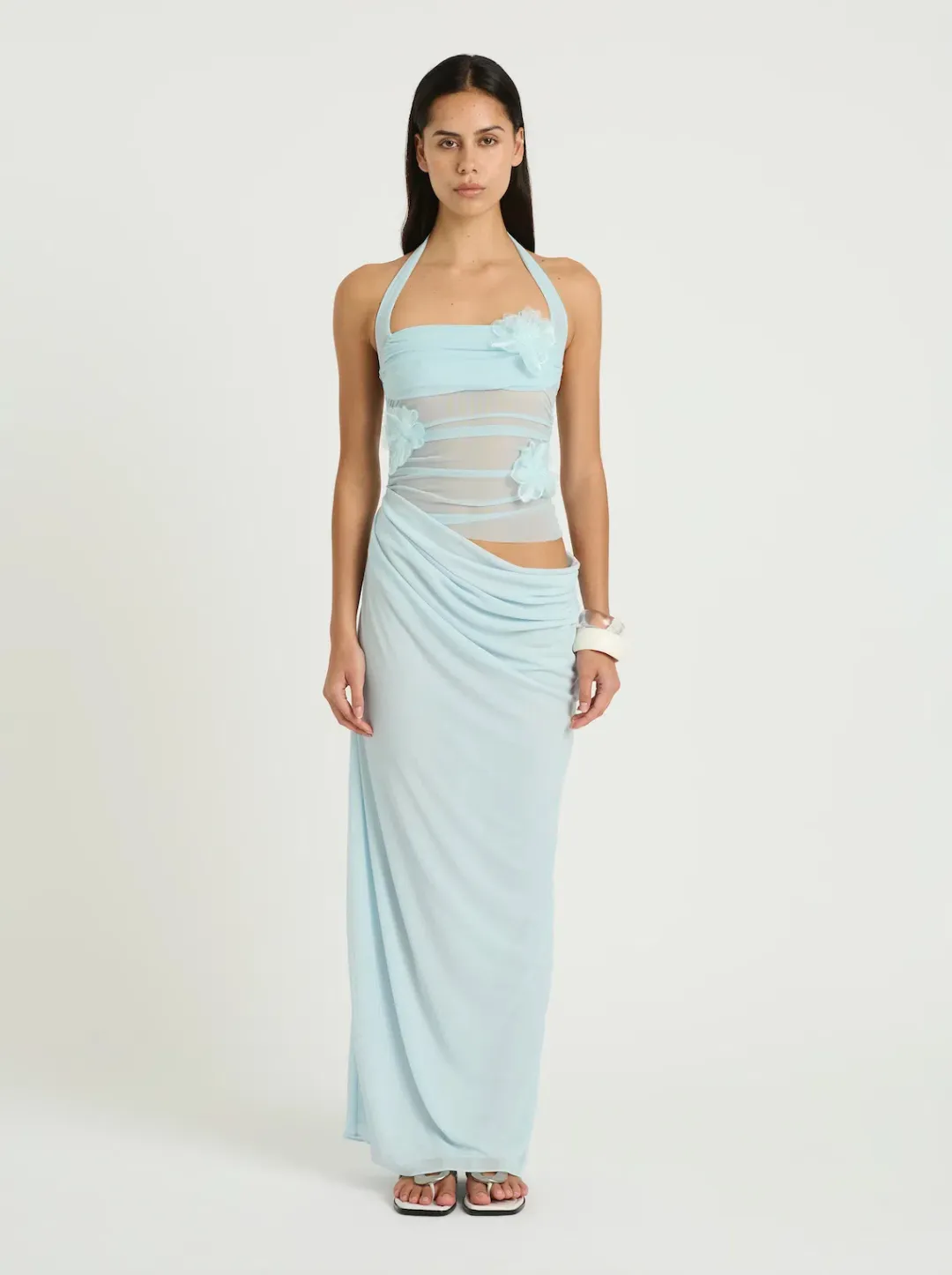 Benni Florence Maxi Dress Fresh Mint Size 8 for rent on The Volte - main image