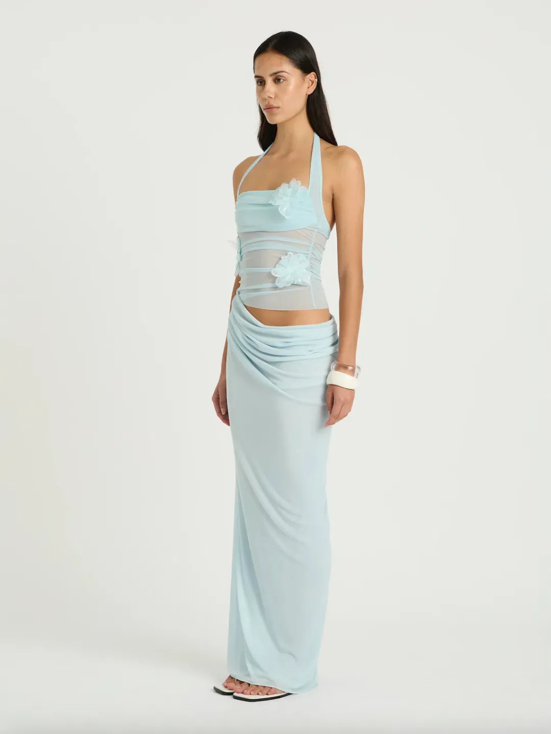 Benni Florence Maxi Dress Fresh Mint Size 8 for rent on The Volte - main image