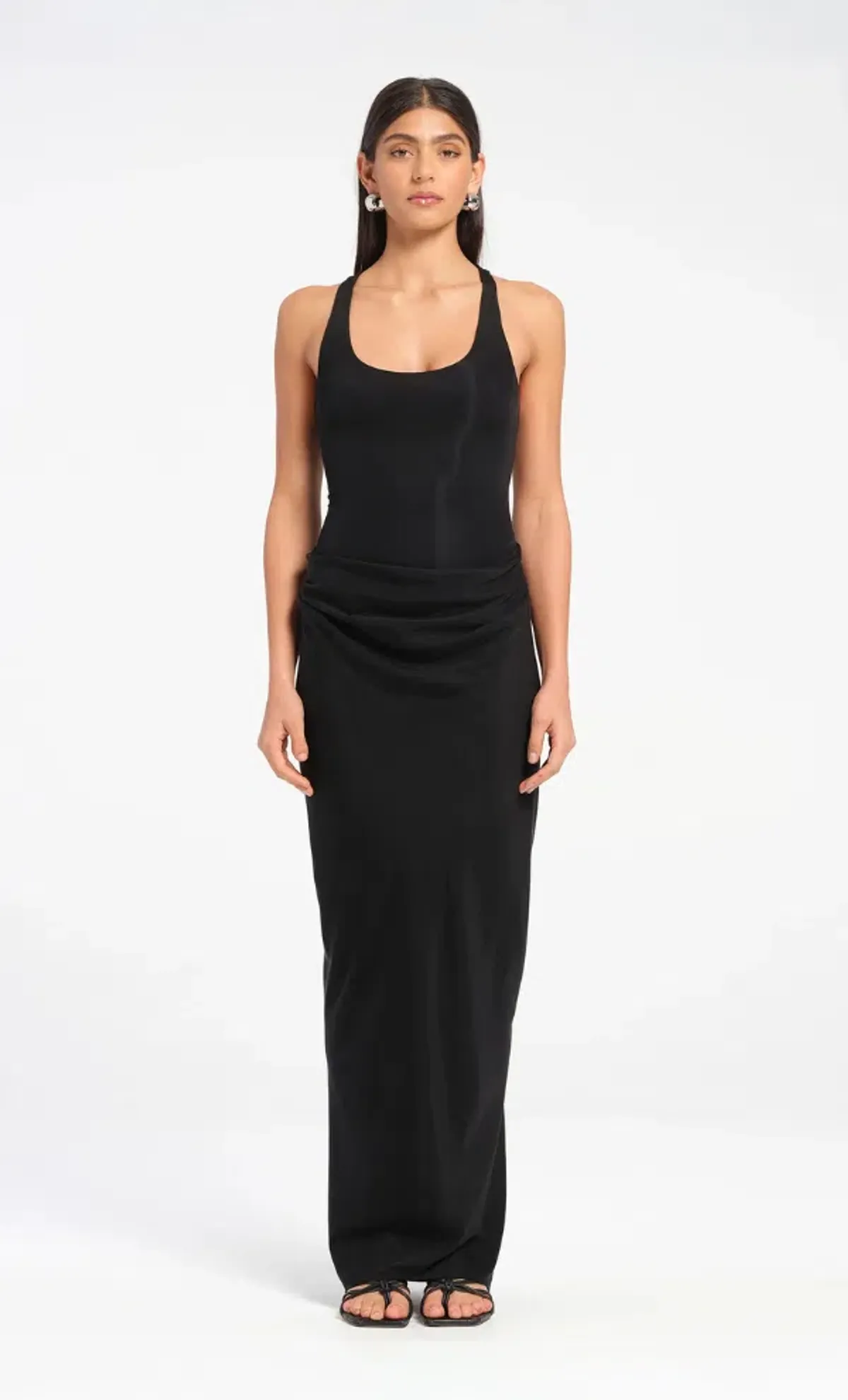 Benni Jade Maxi Dress black size 8  for rent on The Volte - main image