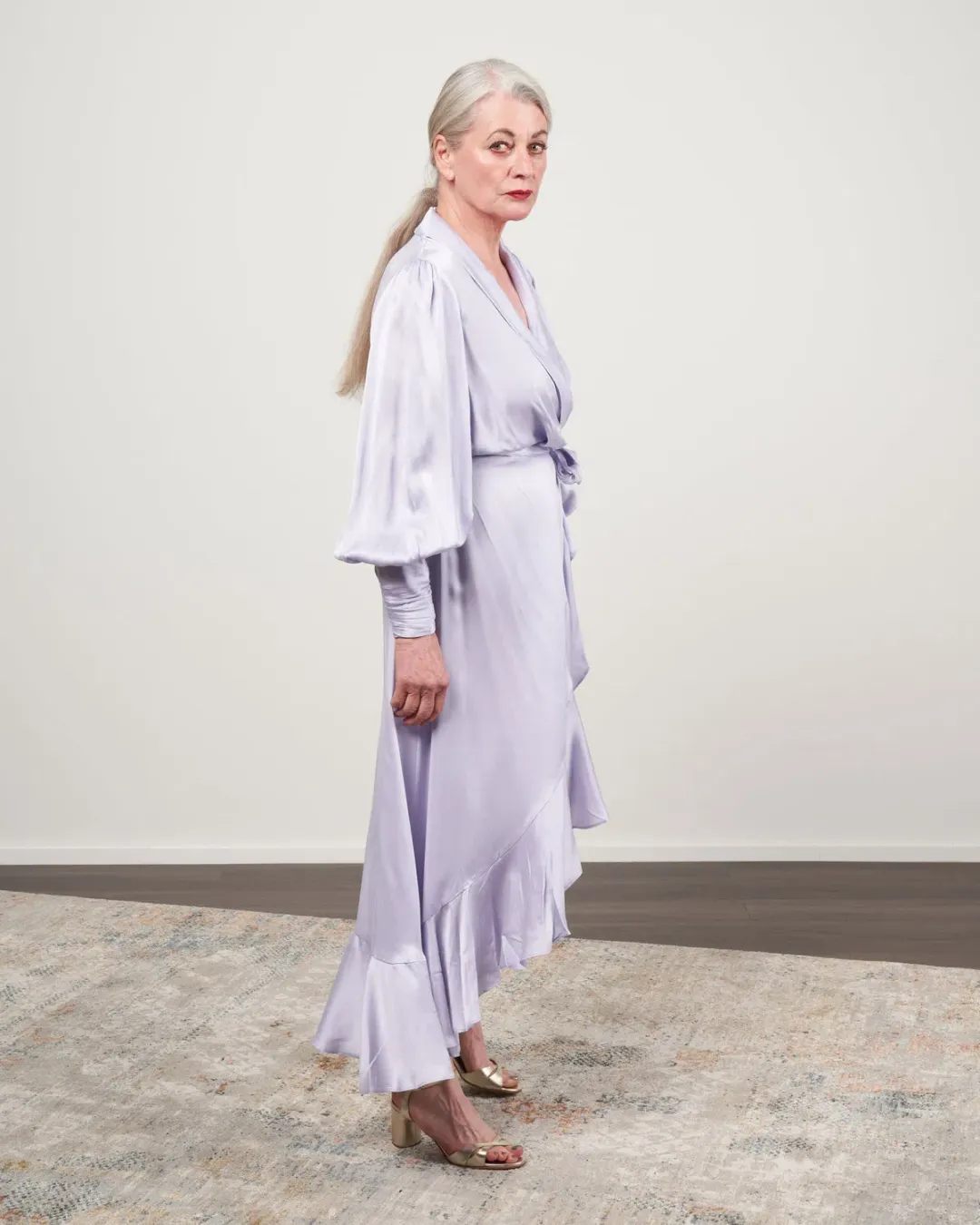 Zimmerman Silk Wrap Dress for rent on The Volte - main image