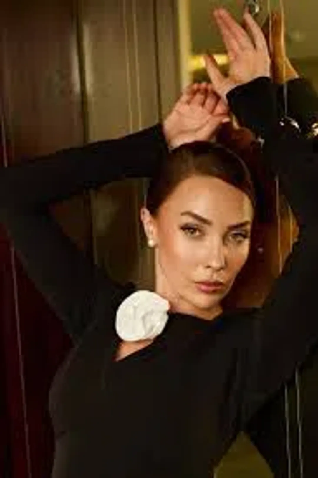 ADRI Helena Dress Maxi Black Size Medium  for rent on The Volte - main image