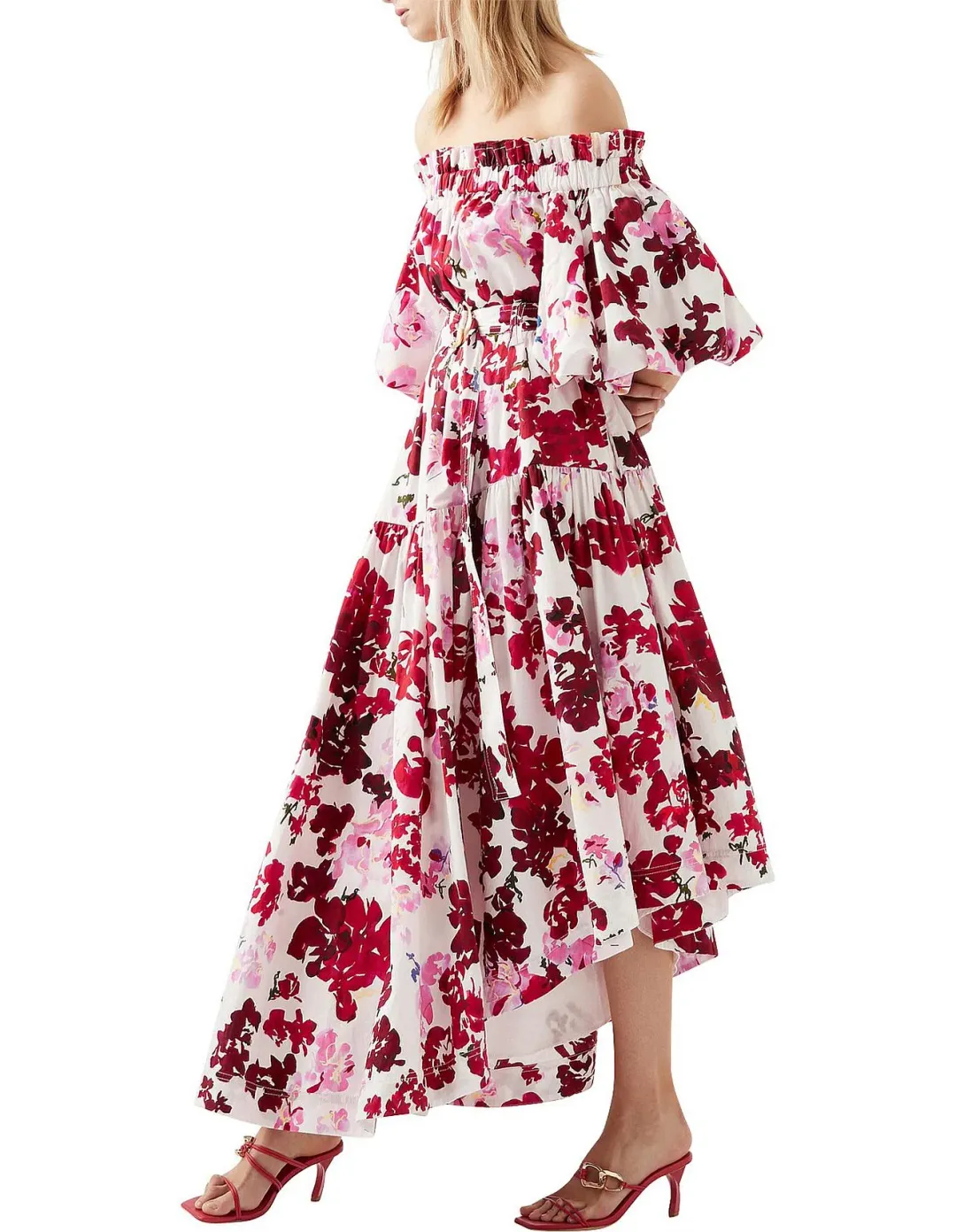 Aje Riviera Midi Dress Size 10 for rent on The Volte - main image