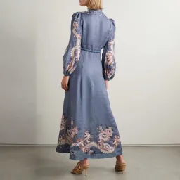 Zimmermann Vitali Billow Long Dress Size 2 / AU 12 for rent on The Volte - image 2
