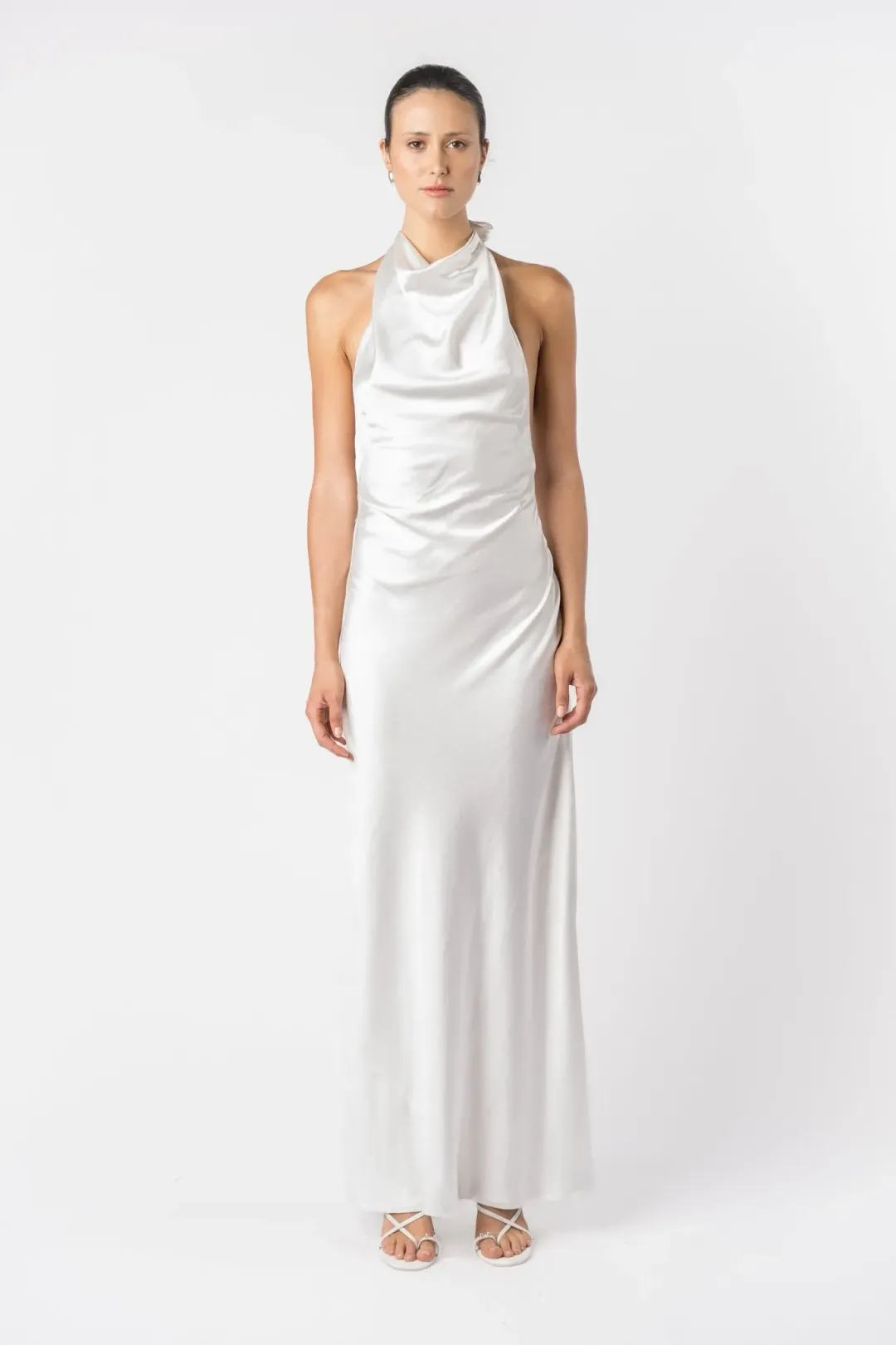One Fell Swoop Kristina Dress-Angel White Size 10 for rent on The Volte - main image