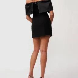 By Johnny Molly Bow Mini Dress for rent on The Volte - image 3