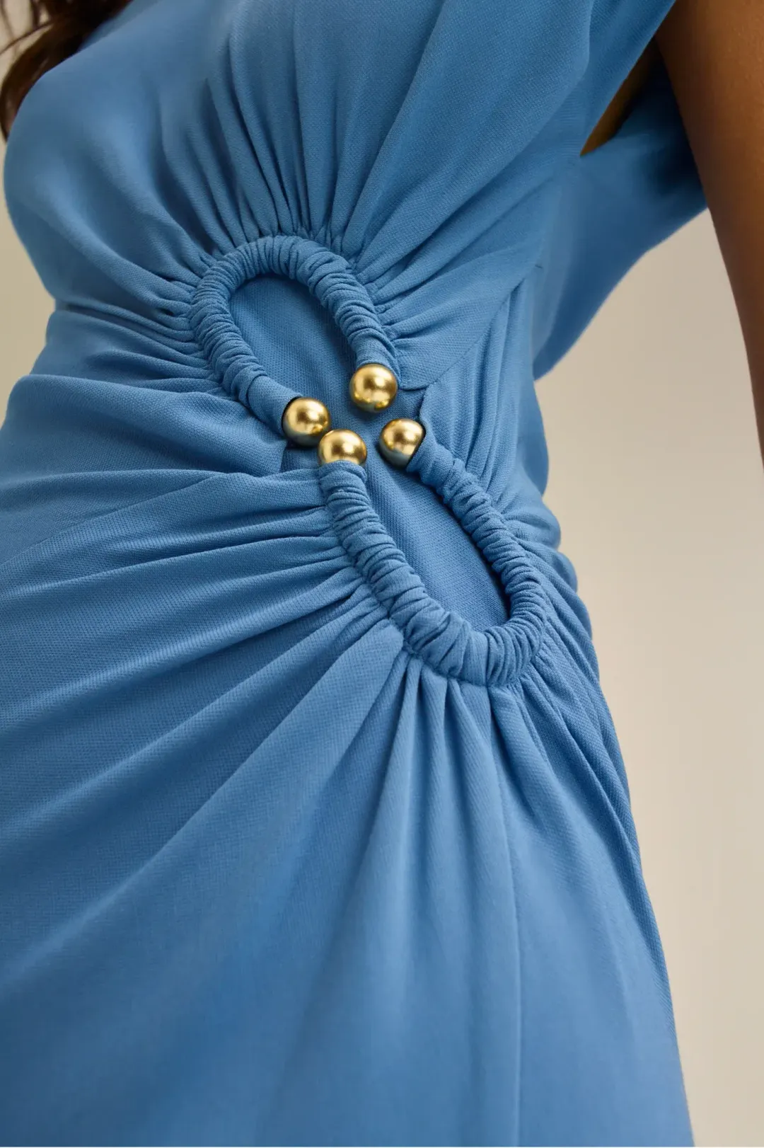 Scanlan Theodore Turban Ring Dress; size 10  for rent on The Volte - main image