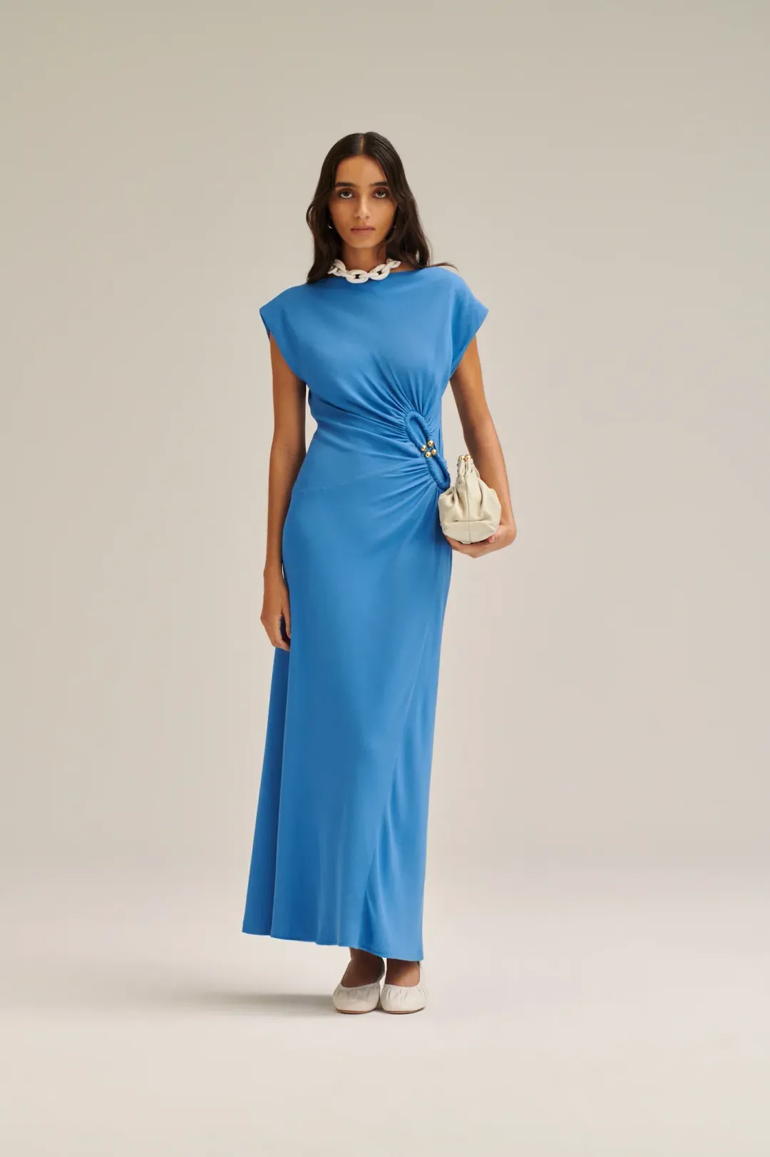 Scanlan Theodore Turban Ring Dress; size 12 for rent on The Volte - main image