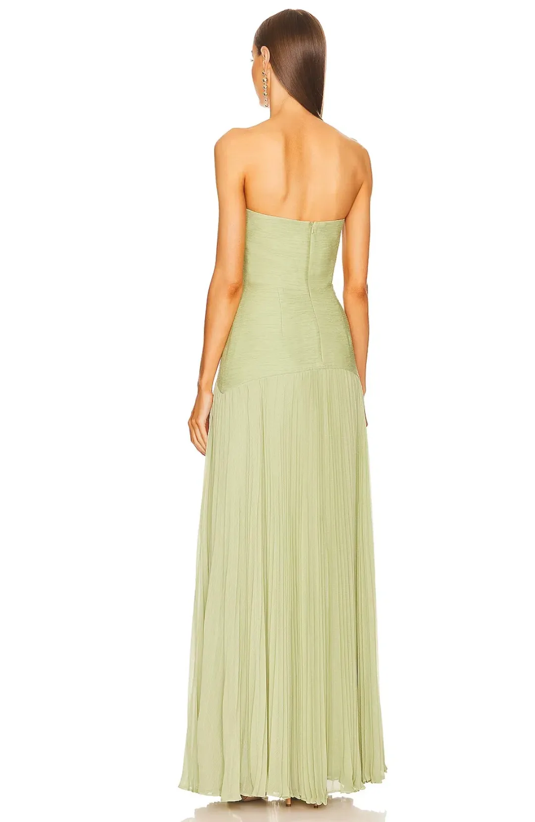 Alexis Sunniva Maxi Dress Gown in Sage Green XS Best fits AU6-8 for rent on The Volte - main image