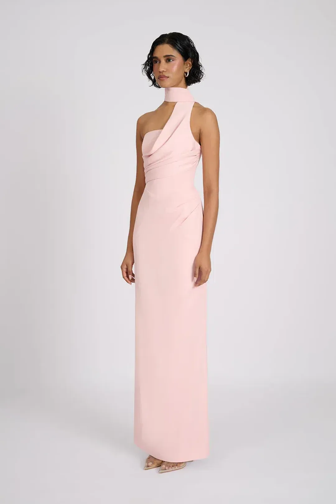 Eliya The Label Kristine Gown Blush size 12 for rent on The Volte - main image