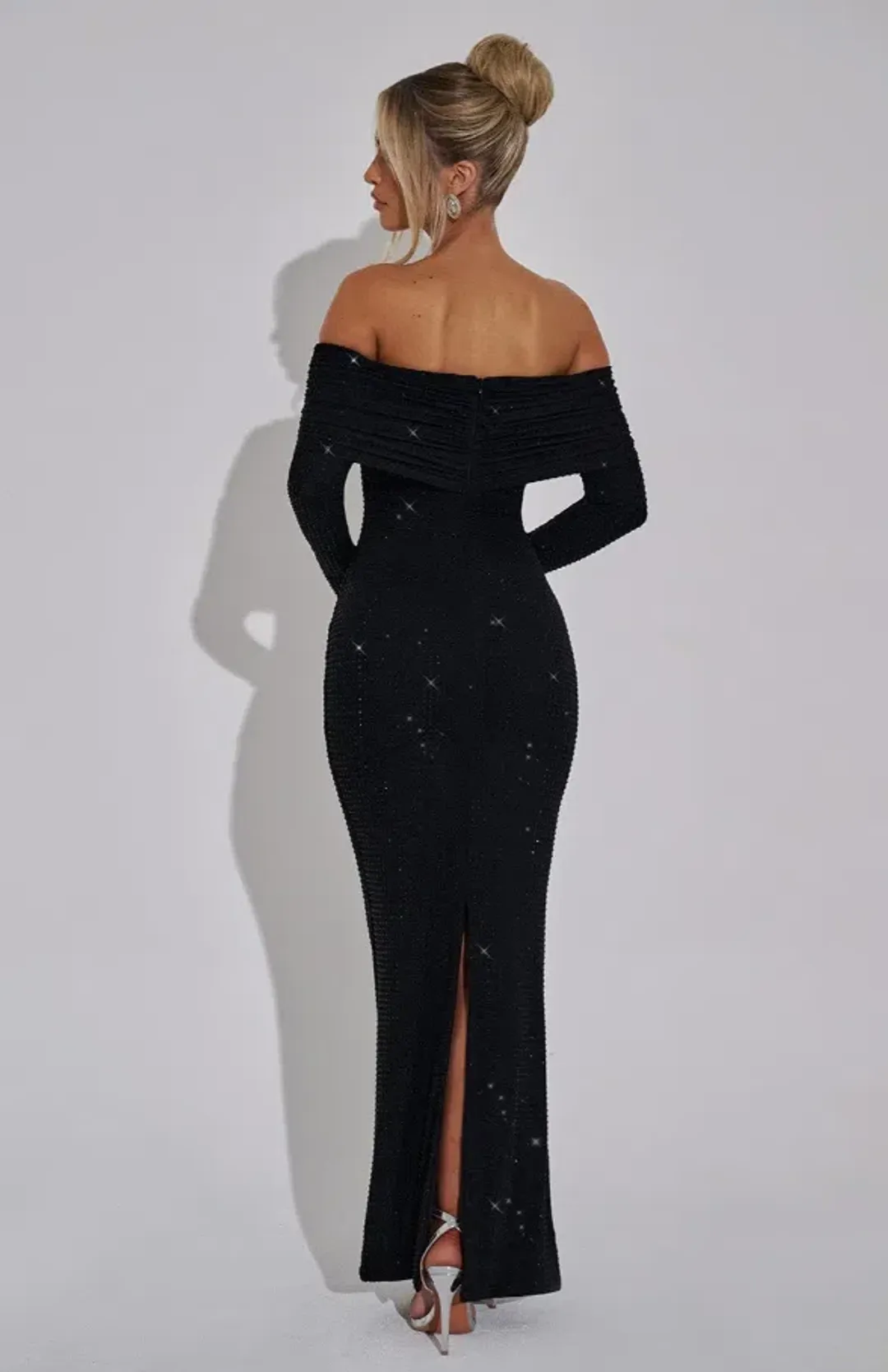 BABYBOO Cyprus Maxi Dress - Black for rent on The Volte - main image