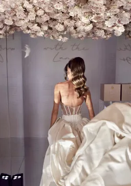 Pallas Couture - Bespoke wedding dress  for rent on The Volte - image 8