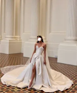 Pallas Couture - Bespoke wedding dress  for rent on The Volte - image 1