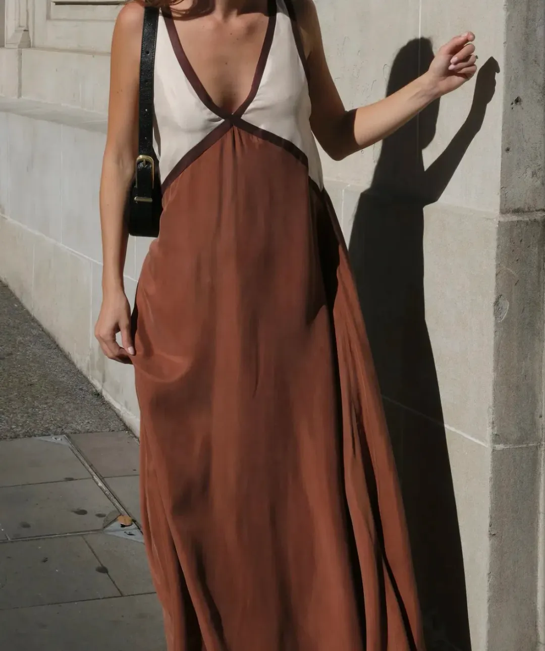 Sancia Naomi Maxi Dress Ochre size XL for rent on The Volte - main image