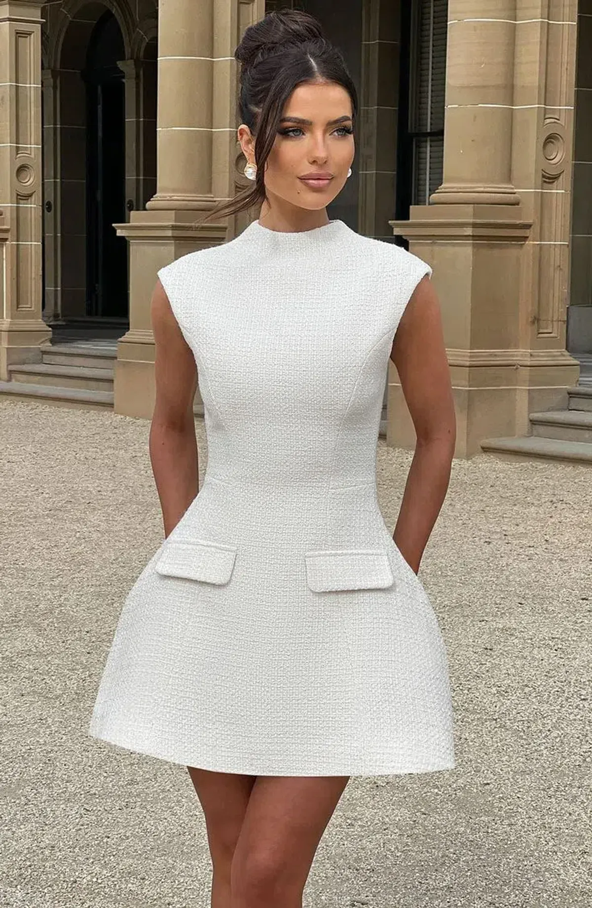 Babyboo Fashion Blake Mini Dress for rent on The Volte - main image