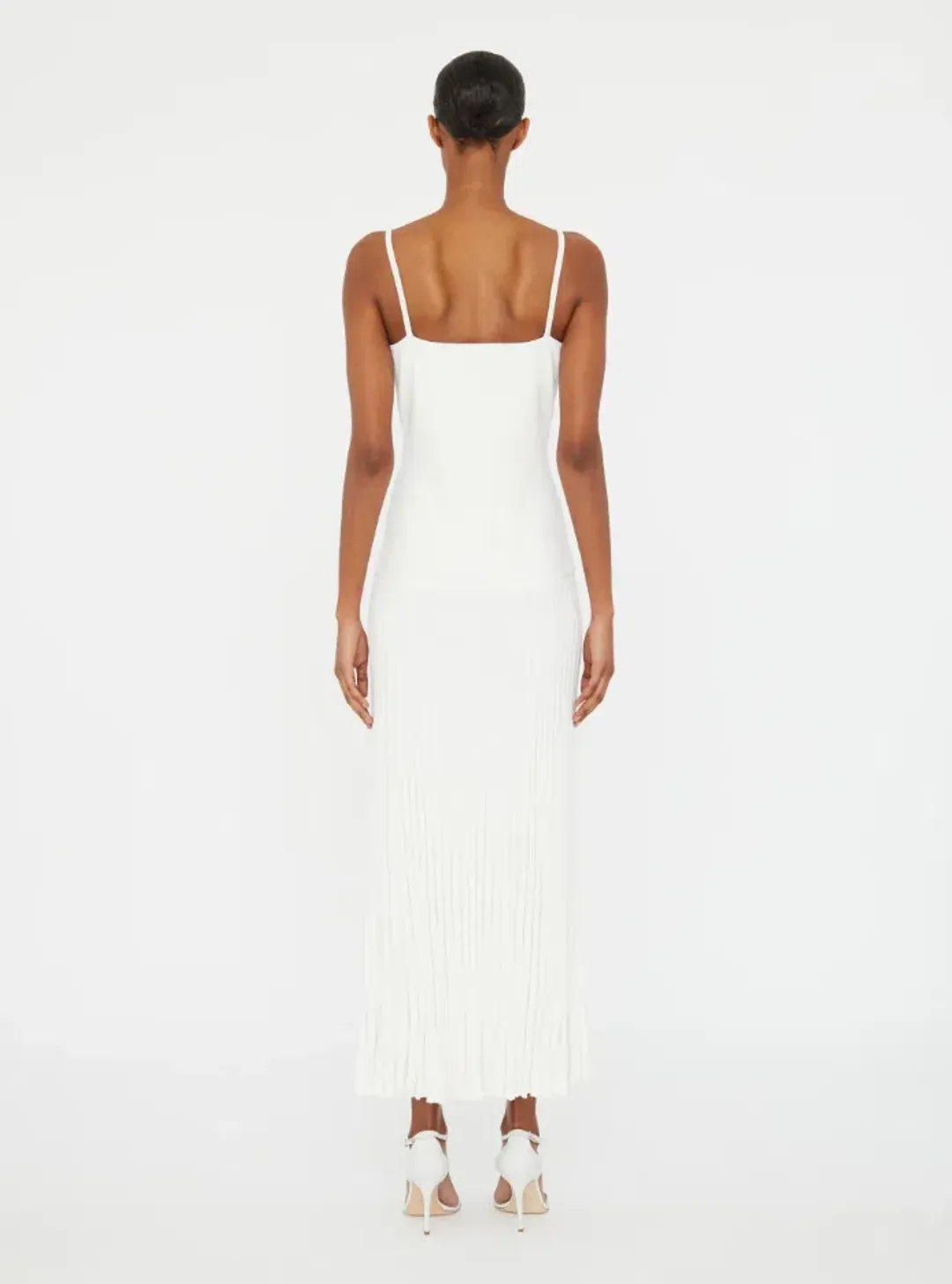 Christopher Esber Salacia Wire Sunray Dress in White size Small for rent on The Volte - main image