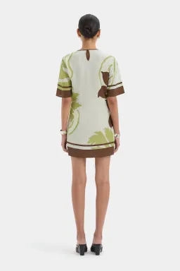 Sir the Label Amaia Mini Dress in Floral Vine Size 6 for rent on The Volte - image 2