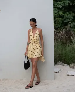 Benni Harlow Halter dress Size 10 for rent on The Volte - image 1