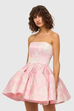 LEO LIN SKYE BUSTIER Mini Dress size 12 for rent on The Volte - image 2