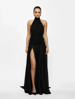 Effie Kats Verity Maxi Gown Black Size S / AU 8 for rent on The Volte - image 1