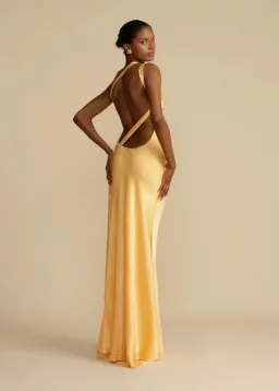 ARCINA ORI MONIQUE DRESS SUNSHINE YELLOW SIZE 8 (S) for rent on The Volte - image 2