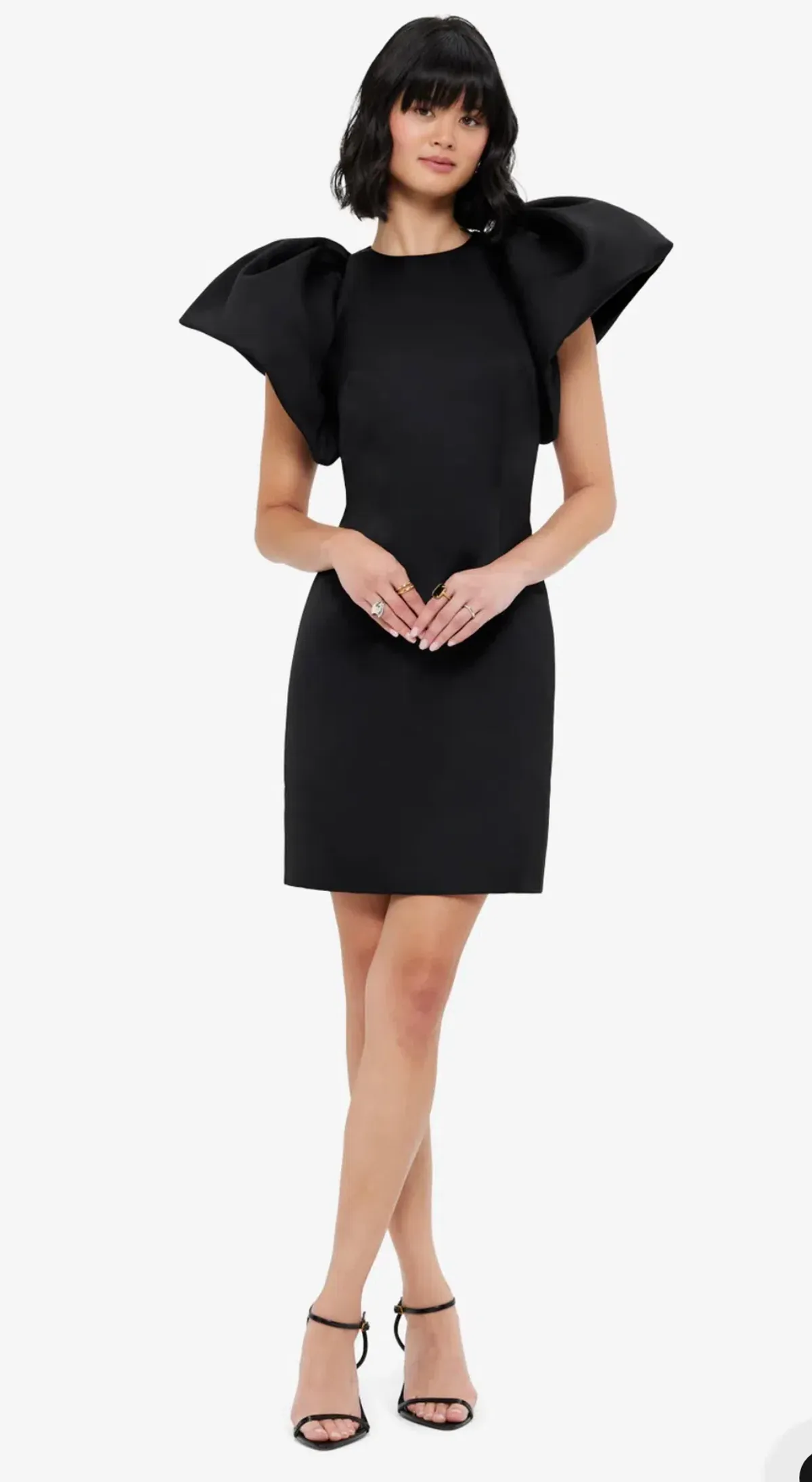 Leo Lin Dayna mini dress size 14 for rent on The Volte - main image