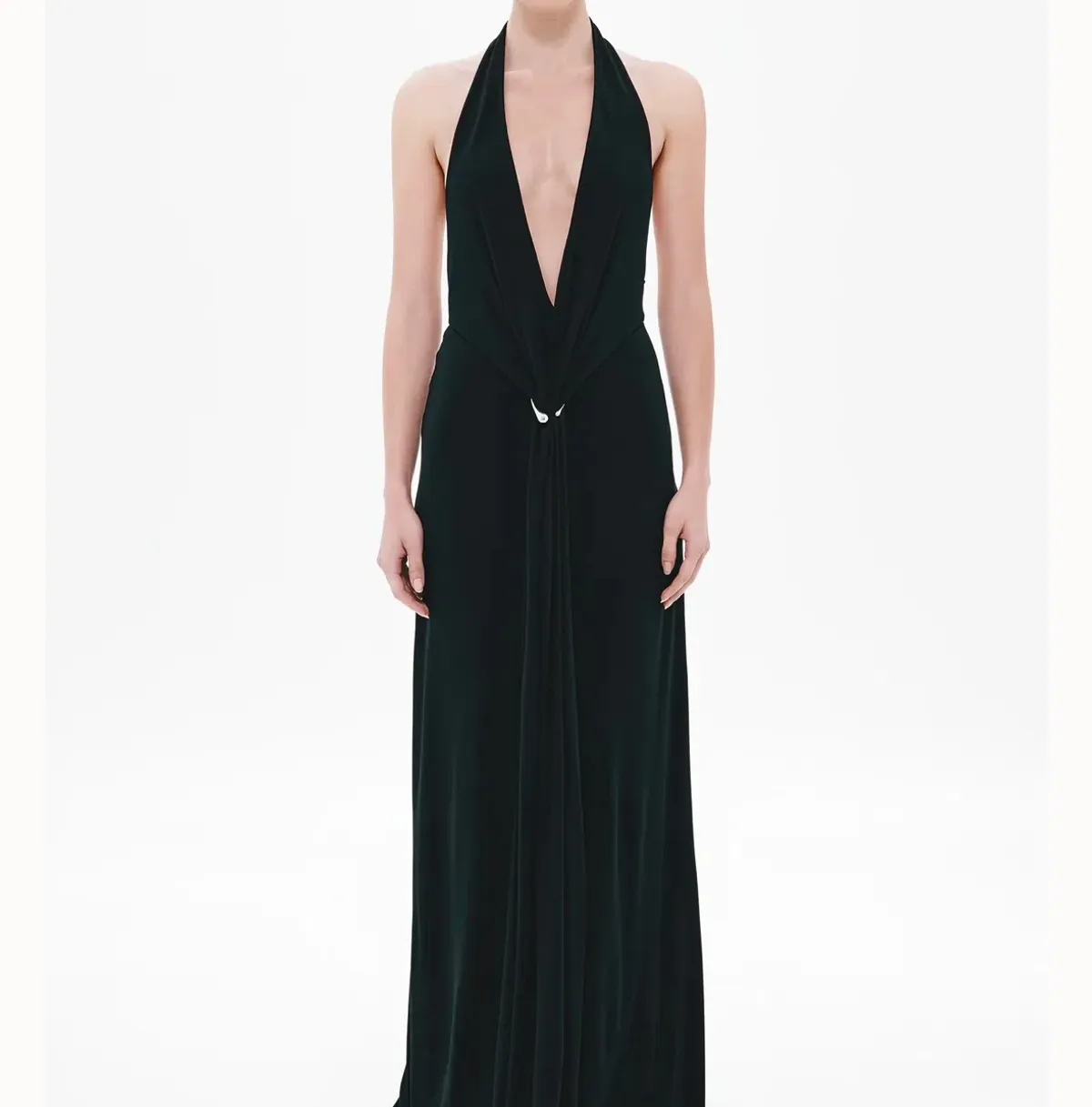 MISHA THE ‘UNITY’ JERSEY DRESS BLACK  for rent on The Volte - main image