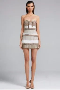 Eliya the Label Anarchy Dress White Size S for rent on The Volte - image 1