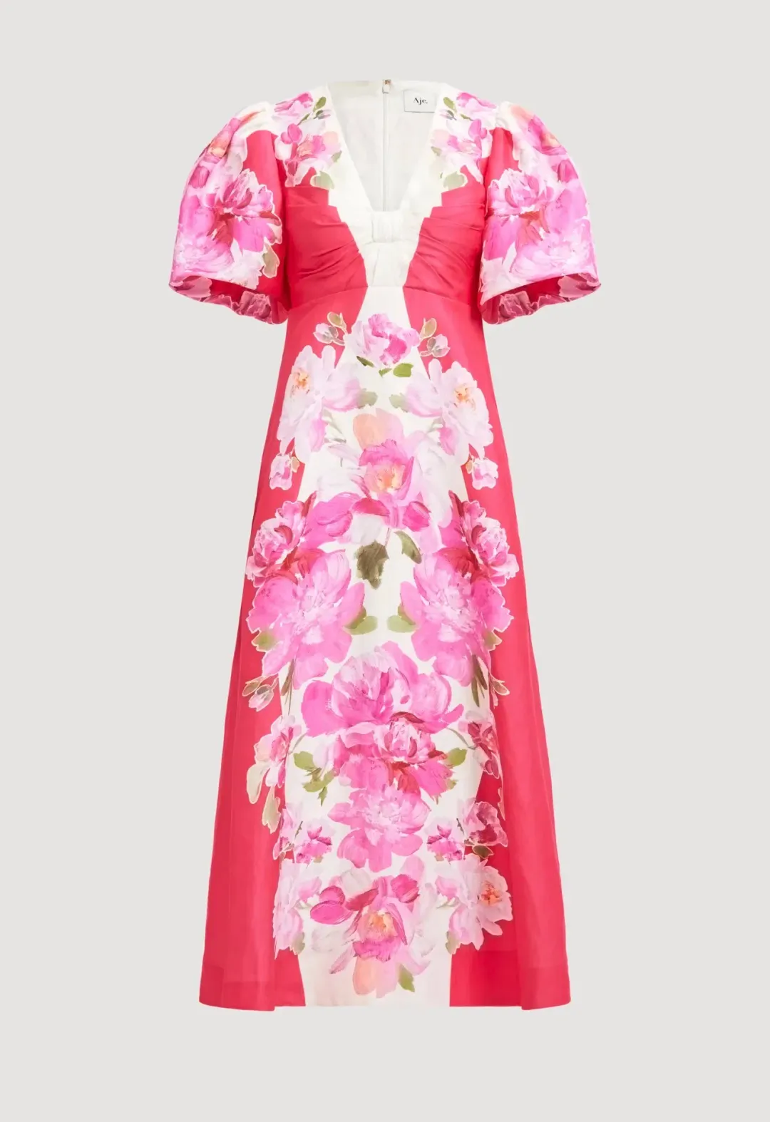 OVERFLOW KNOTTED MIDI DRESS for rent on The Volte - main image